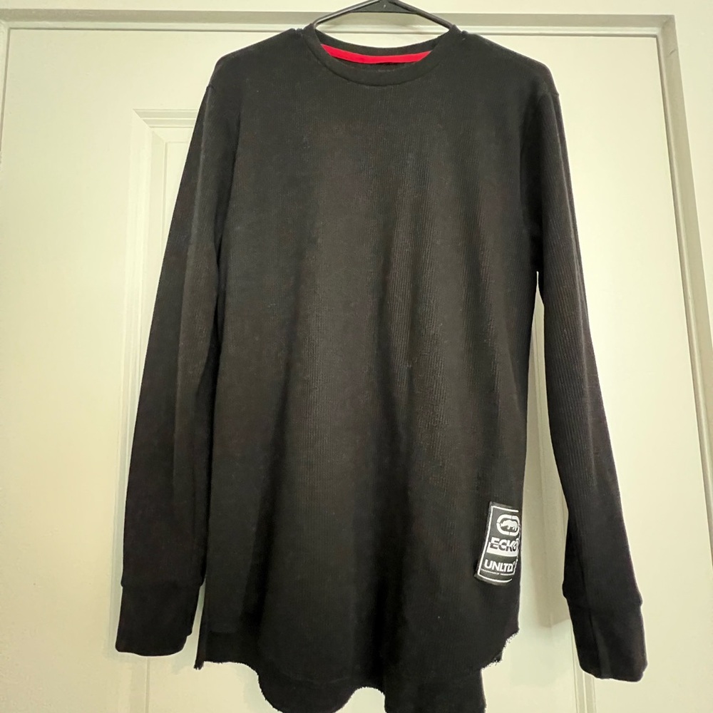 Ecko Unlimited Black Long Sleeve with Logo